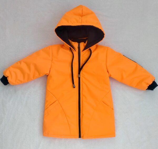 Куртка детская оранжевая