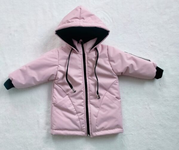 Куртка детская пыльно-розовая